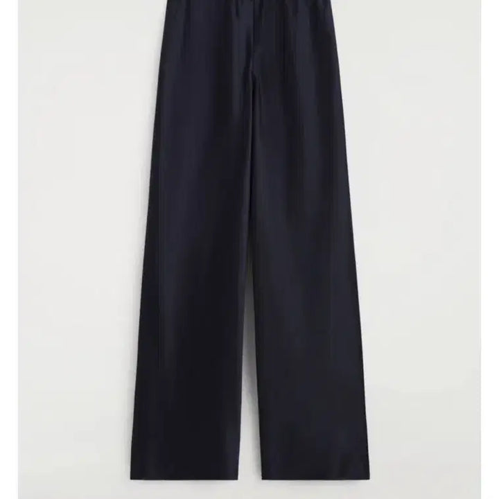 [SOLD OUT] cos 코스 새틴 와이드 레그 트라우저 (navy)