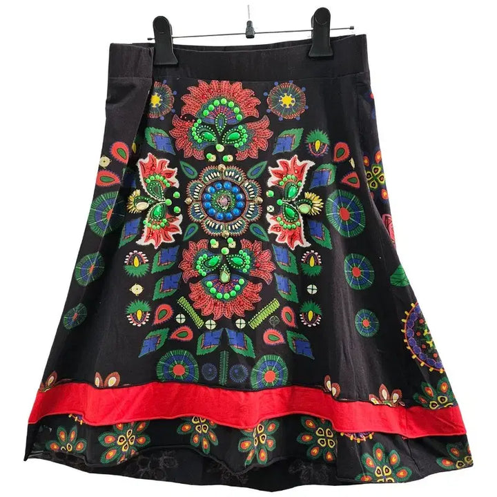 [BUNJANG] European Imported Black Banded Skirt / FASHION 유럽수입 스커트 여 S/M J5169