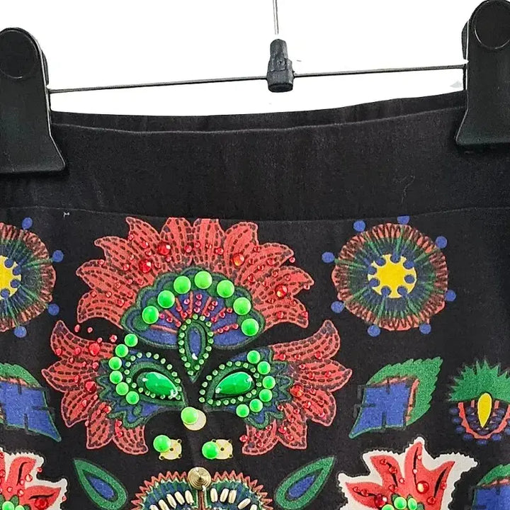 [BUNJANG] European Imported Black Banded Skirt / FASHION 유럽수입 스커트 여 S/M J5169
