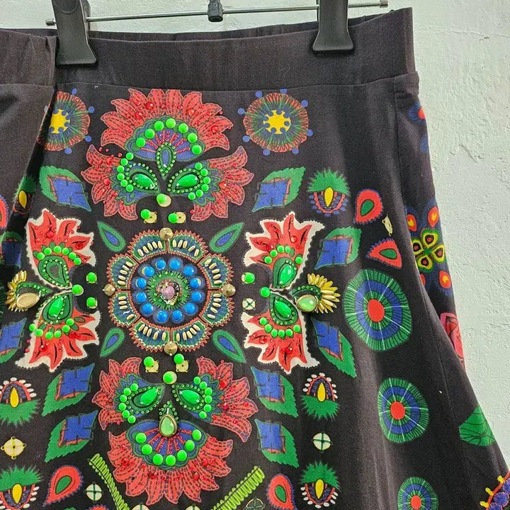 [BUNJANG] European Imported Black Banded Skirt / FASHION 유럽수입 스커트 여 S/M J5169
