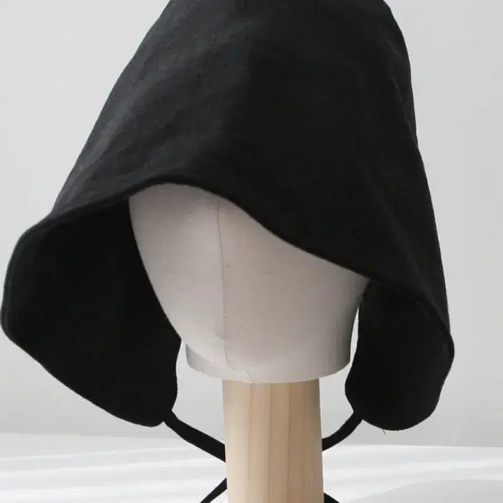 [BUNJANG] Unbranded Black Prada Bonnet Hat / 새상품)챙 깊은 보넷모자-마지막1개