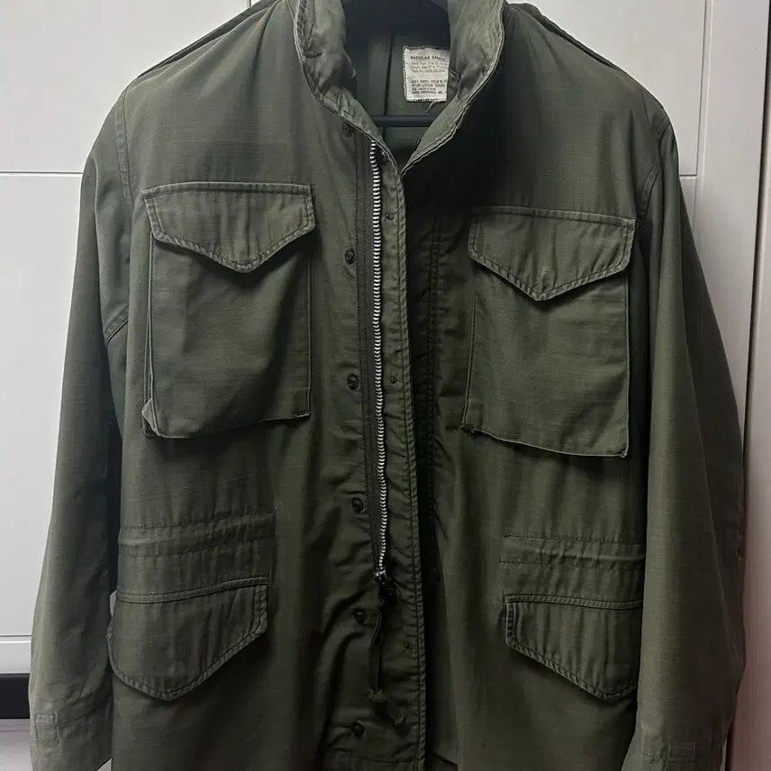 [BUNJANG] Alpha Industries 2nd Gen Field Jacket / 67s 알파인더스트리사  군납 오리지날 2세대 콘마지퍼 필드자켓 R-S