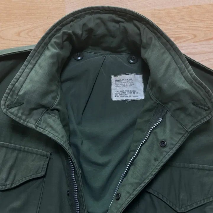 [BUNJANG] Alpha Industries 2nd Gen Field Jacket / 67s 알파인더스트리사  군납 오리지날 2세대 콘마지퍼 필드자켓 R-S