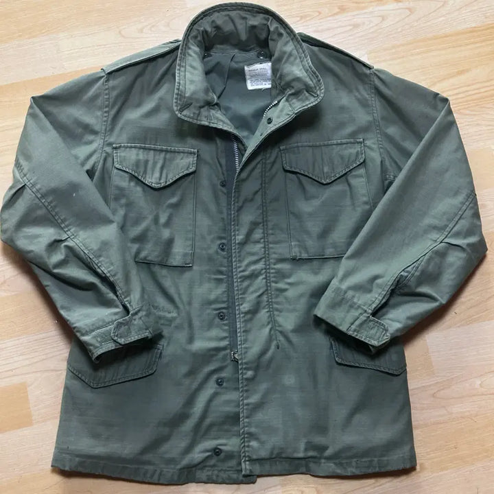 [BUNJANG] Alpha Industries 2nd Gen Field Jacket / 67s 알파인더스트리사  군납 오리지날 2세대 콘마지퍼 필드자켓 R-S