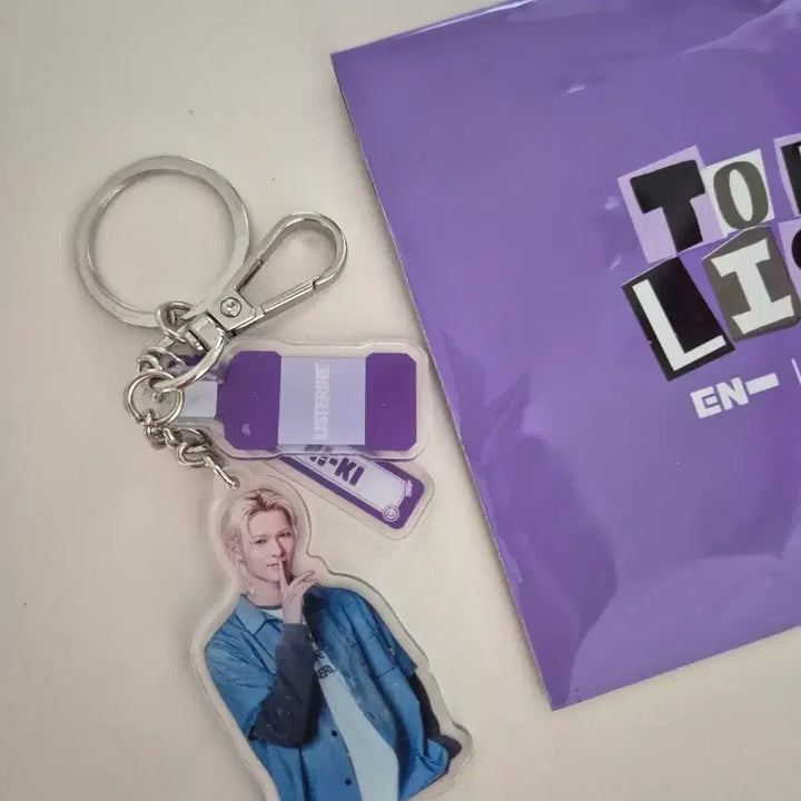 [BUNJANG] ENHYPEN Listerine Jay, Niki Bundle Set Keyring / 엔하이픈 리스테린 키링 제이,니키 일괄 만원 판매