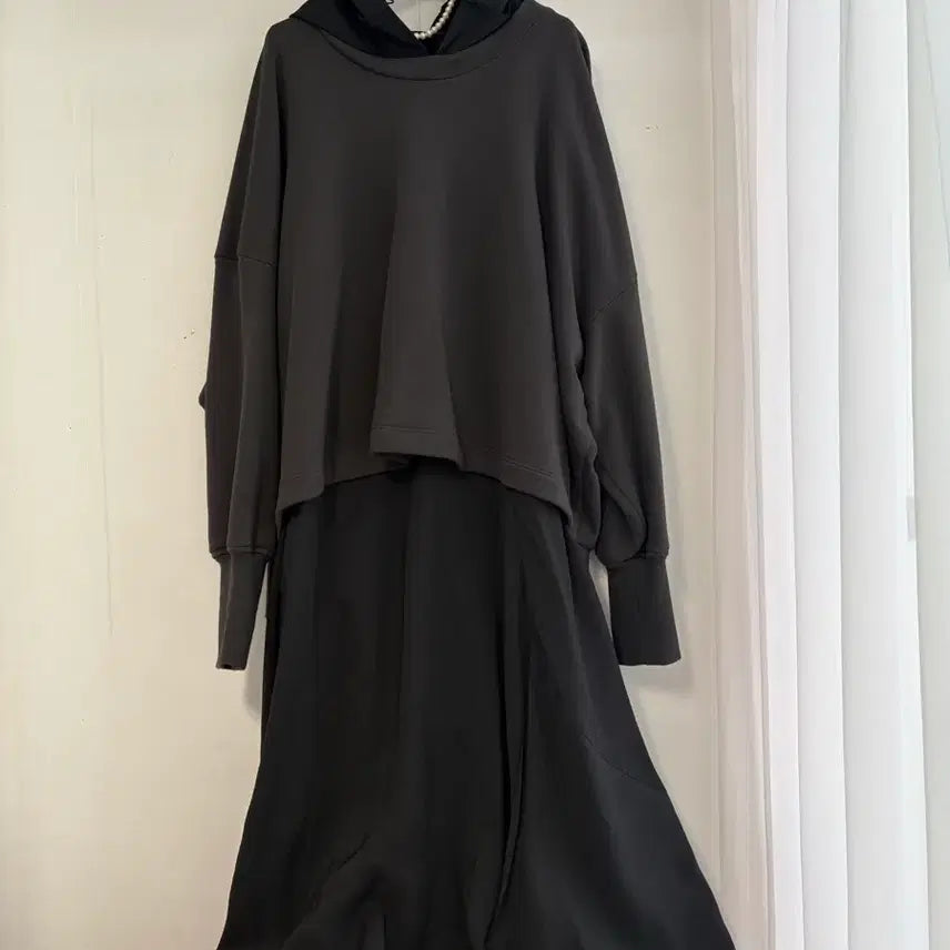 [BUNJANG] SYSTEM Charcoal Dress / 한섬 SYSTEM 시스템 원피스 마인 타임 오즈세컨 SJ