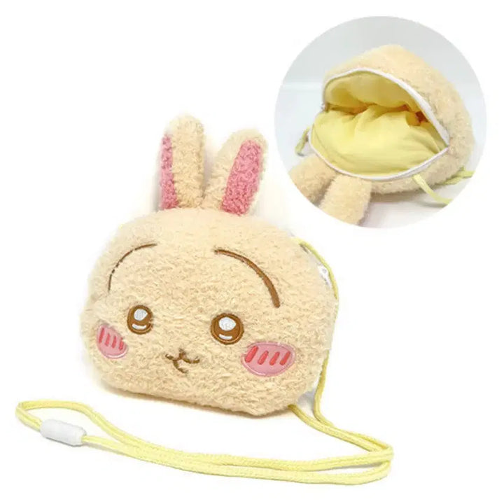 [BUNJANG] Chiikawa Usagi Face Pouch Bag / 치이카와 우사기 페이스 포셰트 가방