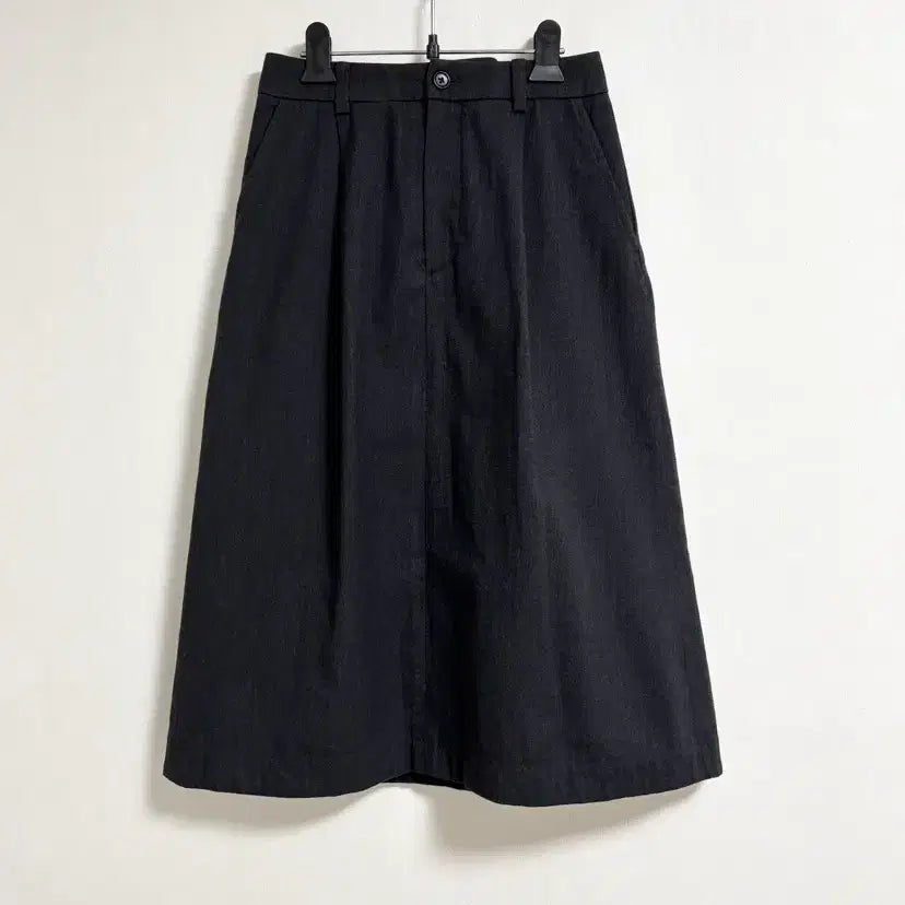 [BUNJANG] Margaret Howell Charcoal Wool Blend A-Line Skirt / 마가렛호웰 차콜 스커트
