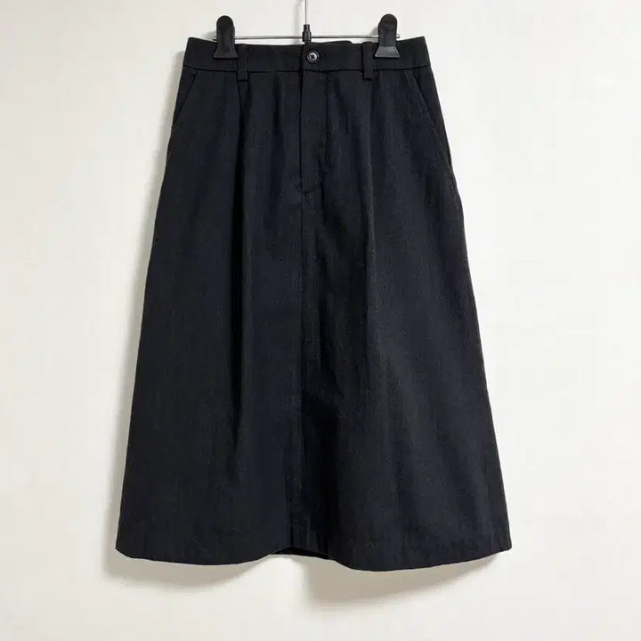 [BUNJANG] Margaret Howell Charcoal Wool Blend A-Line Skirt / 마가렛호웰 차콜 스커트
