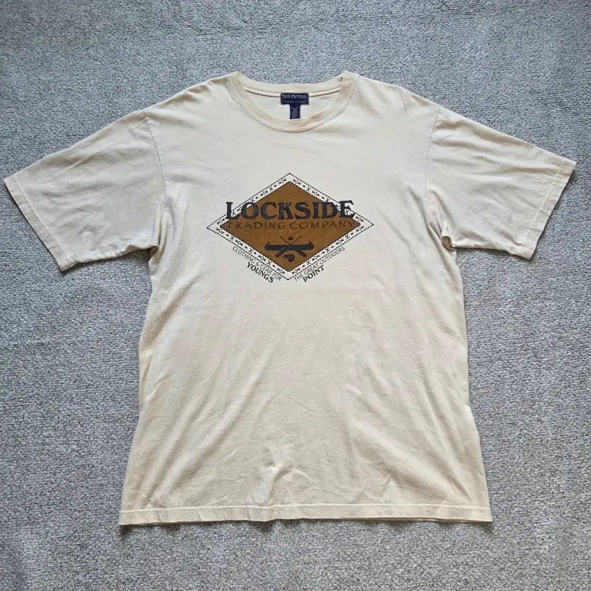 [BUNJANG] Non-Fiction 90s Canadian-Made Semi-Tee Shirt / 90s 캐나다제 Non-Fiction 반팔 티셔츠 L(100)