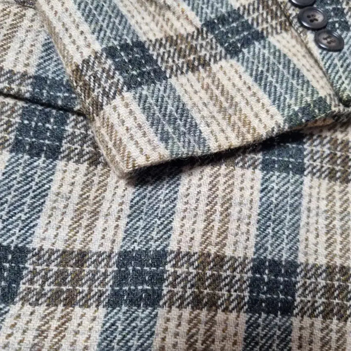[BUNJANG] Vintage Checkered Blazer Jacket L Size / 빈티지 체크 블레이저 스포츠자켓 L 사이즈