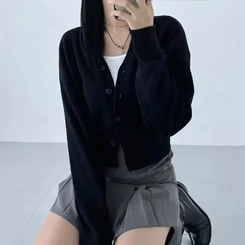 [BUNJANG] Mio Basic Cardigan / 에이블리 미오 베이직 가디건