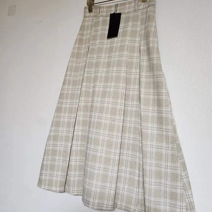 [BUNJANG] MIXXO 2023 Checkered Long Skirt / 미쏘2023체크 롱스커트26새상품