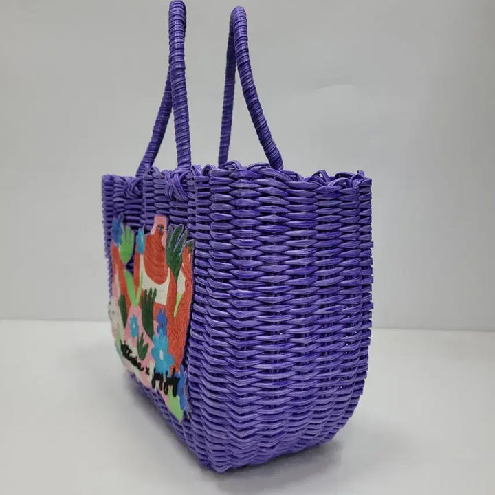 [BUNJANG] Juicy Judy x Amber Victoria 21SS Collaboration Basket Bag / (새상품급) 쥬시쥬디x앰버빅토리아 21SS 콜라보레이션 바스켓백