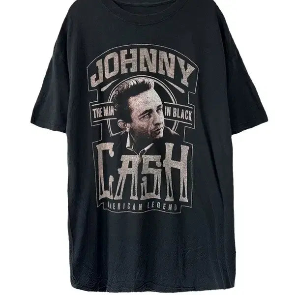 [BUNJANG] Johnny Cash Vintage Band T-shirt / [L] JOHNNY CASH 조니캐쉬 빈티지 밴드 반팔티