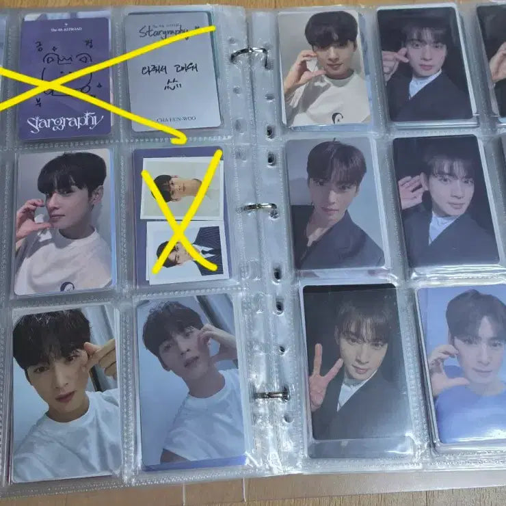 [SOLD OUT] 아스트로 차은우 archive 포토카드 양도 31장