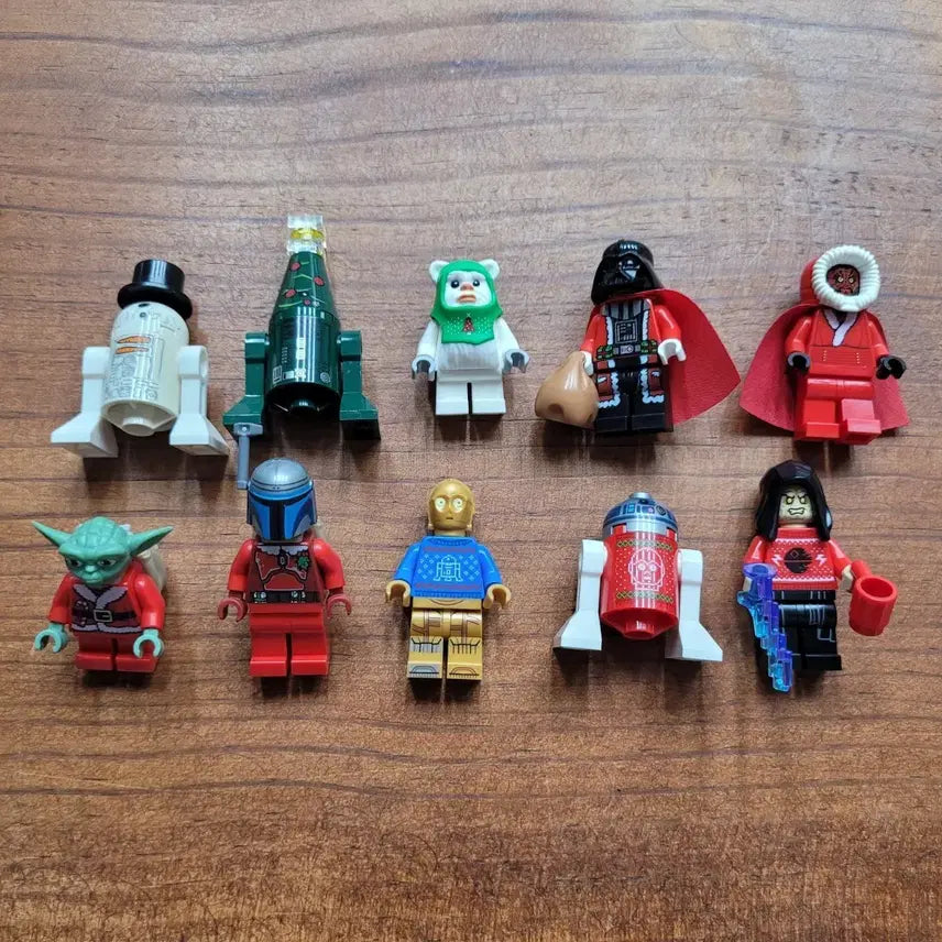 [BUNJANG] LEGO Star Wars Christmas Calendar Figures (10 Types) / 레고 정품 스타워즈 크리스마스캘린더 피규어 10종