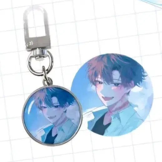 [BUNJANG] Goedamchulgeun Choi Yowon Epoxy Keyring / 괴담출근 최요원 에폭시 키링