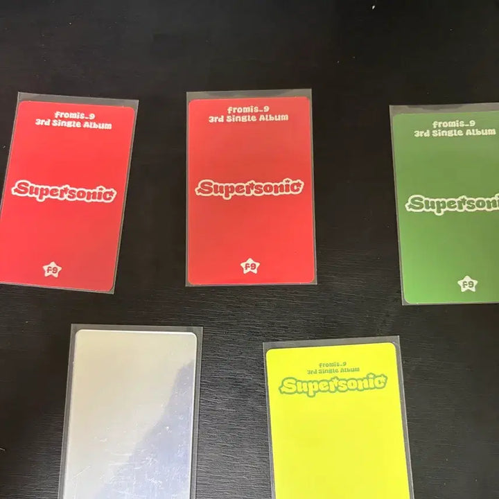 [BUNJANG] fromis_9 Supersonic Photocard Bundle Set / 프로미스나인 수퍼소닉 포카