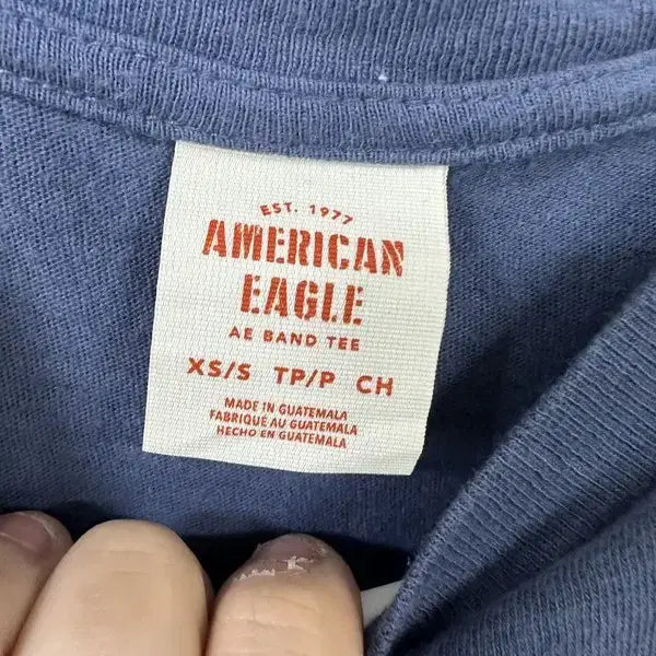 [BUNJANG] American Eagle Rolling Stones Graphic T-shirt / [XS/S] AMERICAN EAGLE 롤링스톤즈 그래픽 반팔티