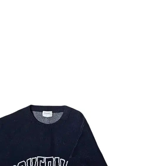 [BUNJANG] Covernat Street Big Logo Knit Sweater / 커버낫 스트릿 빅로고 니트 스웨터