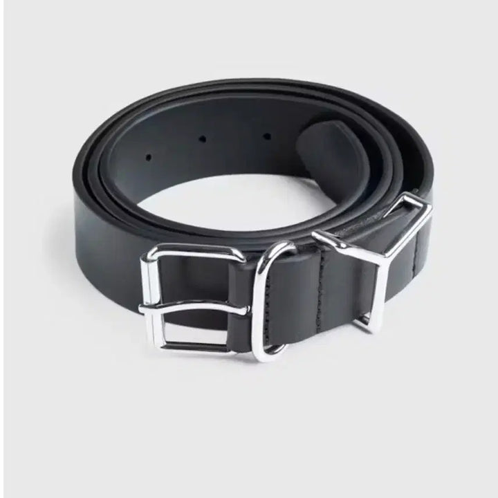 [BUNJANG] Y Project Black Leather Belt / Y프로젝트 벨트