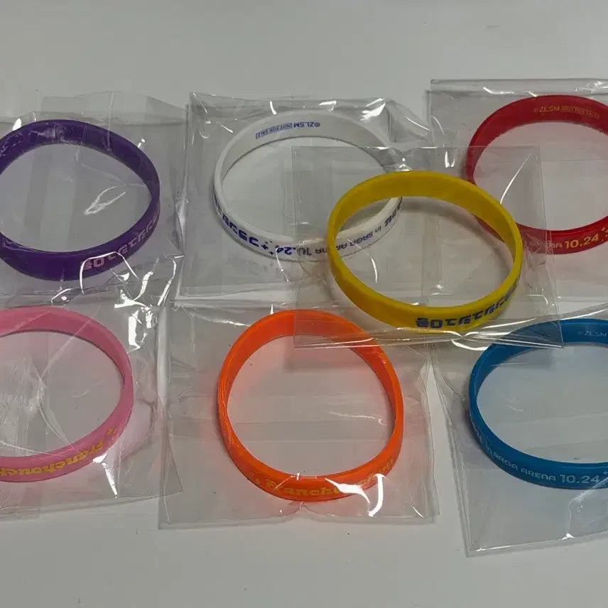 [BUNJANG] Zombieland Saga Official Cheering Screening Bracelet Set / 좀비랜드사가 응원상영회 응원 팔찌 7종 세트