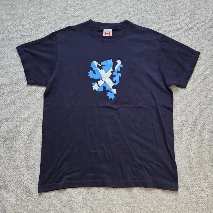 [BUNJANG] Canadian Best Vintage T-Shirt Navy L / Canadian Best 빈티지 반팔 티셔츠 L(100)