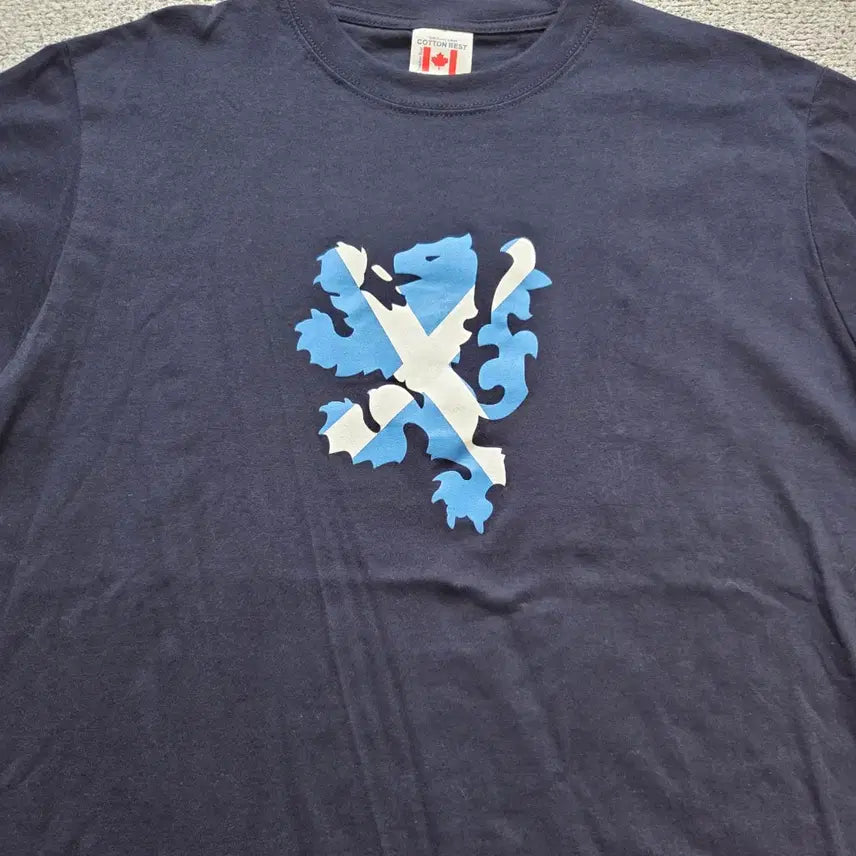 [BUNJANG] Canadian Best Vintage T-Shirt Navy L / Canadian Best 빈티지 반팔 티셔츠 L(100)