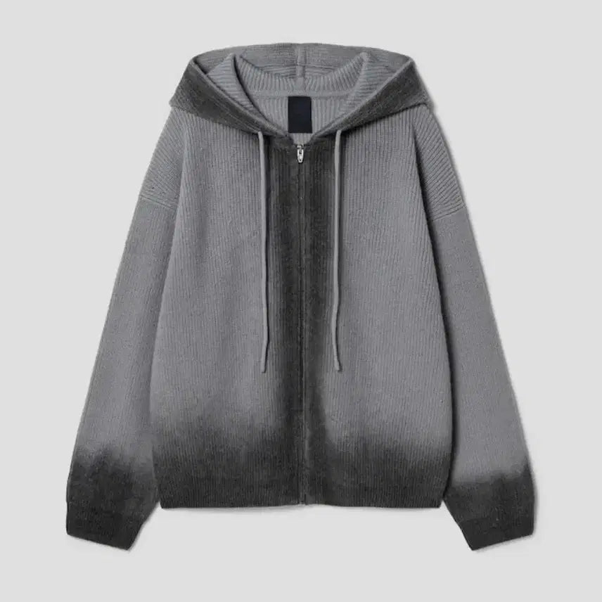 [SOLD OUT] (새제품)준지 24FW 페인트 스프레이 후드 집업 L사이즈 판매합니다