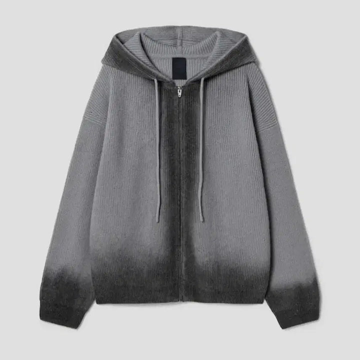 [SOLD OUT] (새제품)준지 24FW 페인트 스프레이 후드 집업 L사이즈 판매합니다
