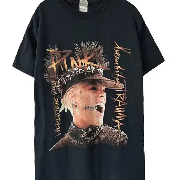 [BUNJANG] GILDAN Alecia Bath Moore World Tour Band T-shirt / [M] GILDAN Alecia bath moore 월드투어 밴드 반팔티