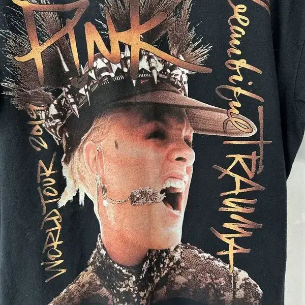 [BUNJANG] GILDAN Alecia Bath Moore World Tour Band T-shirt / [M] GILDAN Alecia bath moore 월드투어 밴드 반팔티