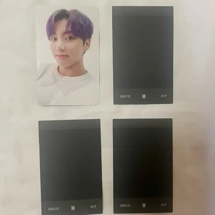 [BUNJANG] BTS Jungkook Deco Kit Photocard + V Polaroid / 정국 포카 데코키트 폴라로이드 방탄 태형 뷔 포토 카드