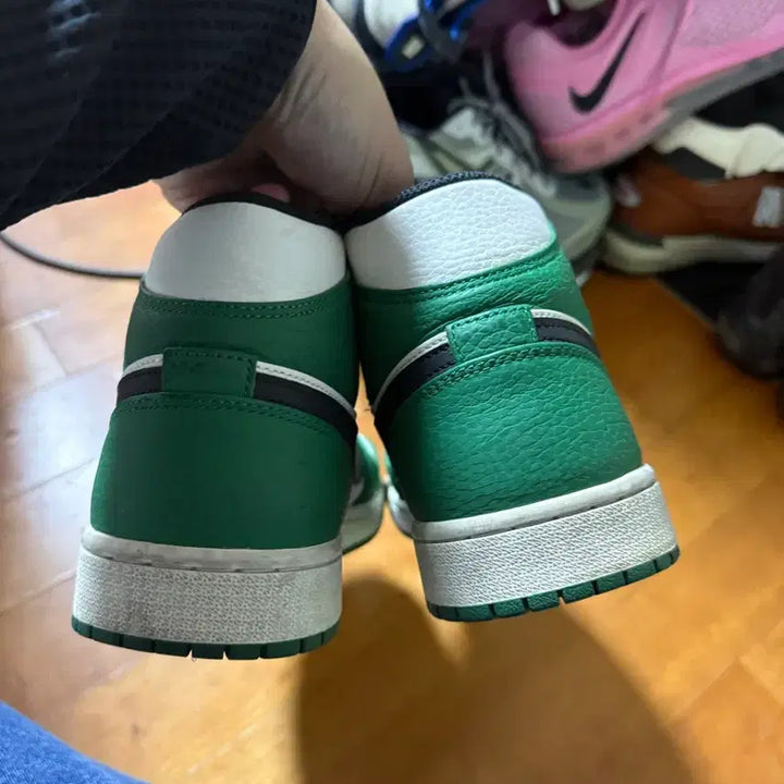 [BUNJANG] Jordan Mid Green Basketball Shoes / 조던 미드 그린 280