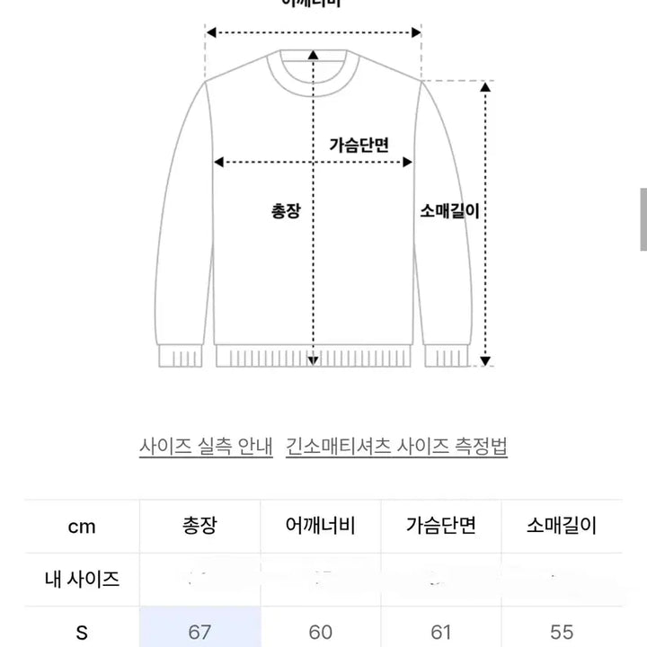 [BUNJANG] SoVMENT Pigment Sweatshirt (S) / 소버먼트 피그먼트 맨투맨 : 사이즈 S