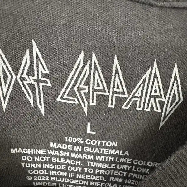 [SOLD OUT] [L] DEF LEPPARD 데프레퍼드 빈티지 그래픽 밴드반팔티