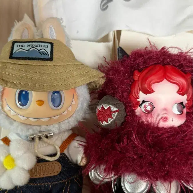 [BUNJANG] Pop Mart Skullpanda Labubu Plush Doll / (팝마트정품)희귀탬 스컬판다, 라부부 인형