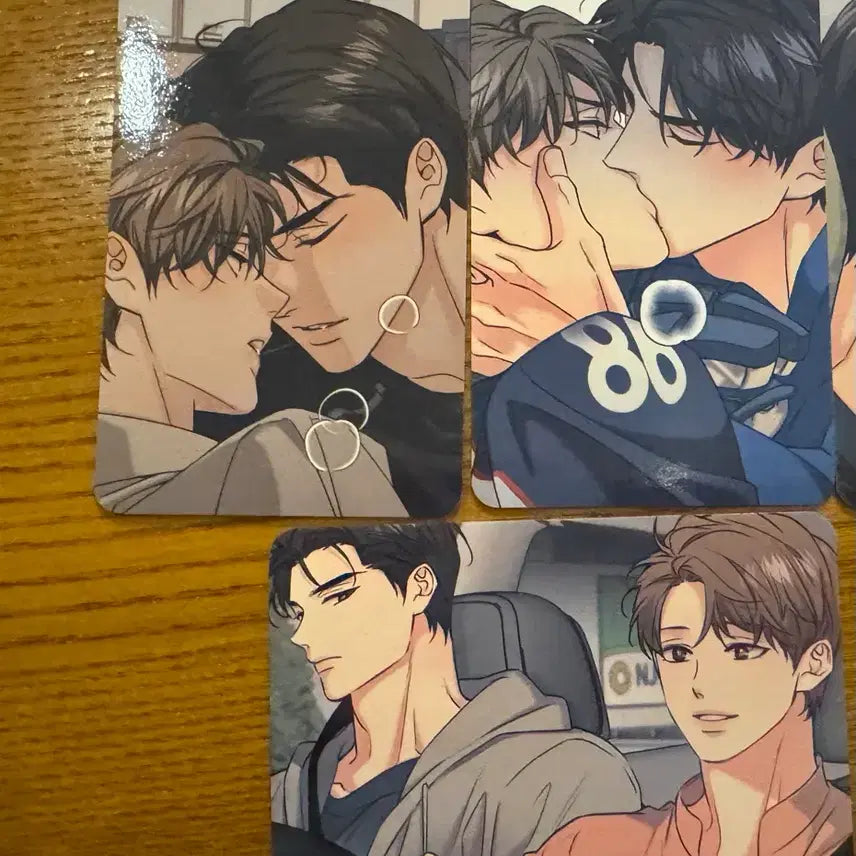 [BUNJANG] LE VOM Cafe Pop-up Haebyeong Curve Ian &amp; Eun-san Couple Bundle Set Photocard / 레봄 카페 팝업 해빙곡선 특전 포카 포토카드 이안은산 커플 일괄