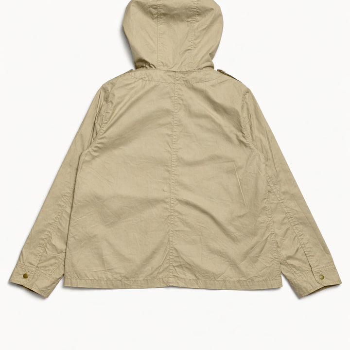 [BUNJANG] Te chichi Beige Cotton Hooded Jacket / JPN 일본 빈티지 Y2K 모리걸 베이지 코튼 후드 야상 바람막이 자켓