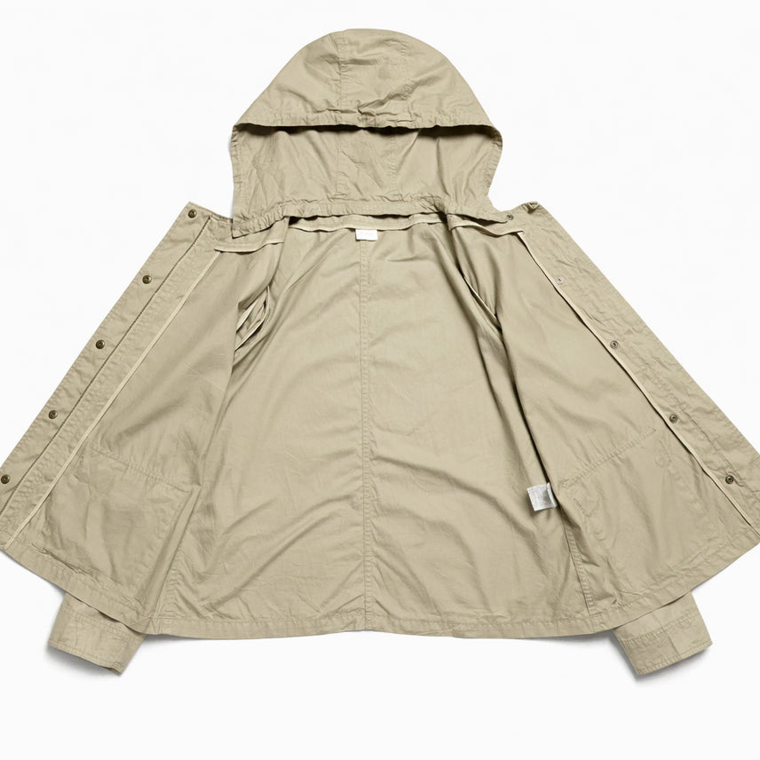 [BUNJANG] Te chichi Beige Cotton Hooded Jacket / JPN 일본 빈티지 Y2K 모리걸 베이지 코튼 후드 야상 바람막이 자켓