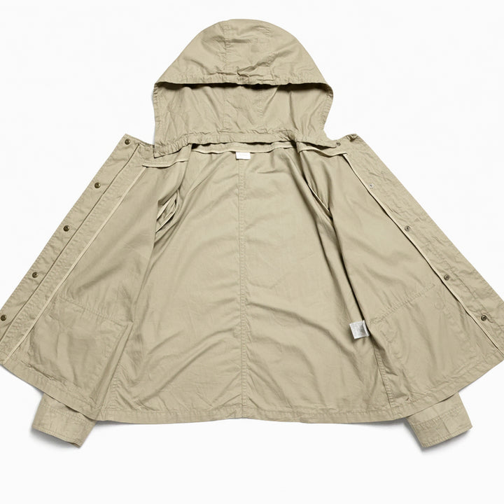 [BUNJANG] Te chichi Beige Cotton Hooded Jacket / JPN 일본 빈티지 Y2K 모리걸 베이지 코튼 후드 야상 바람막이 자켓