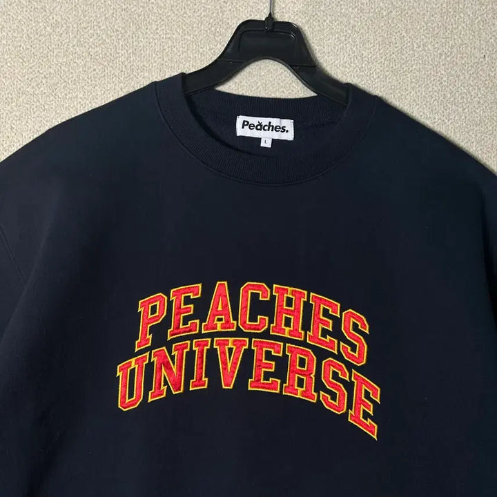 [BUNJANG] Peaches Universe Black Sweatshirt / (L) 피치스 유니버스 블랙 맨투맨