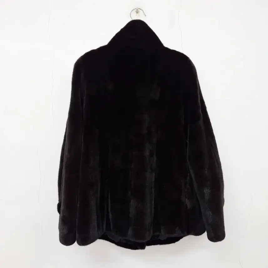 [BUNJANG] Jindo Diana Black Glamour Female Mink Coat 94 / 진도 다이아나 블랙 그라마 휘메일 밍크 코트 94