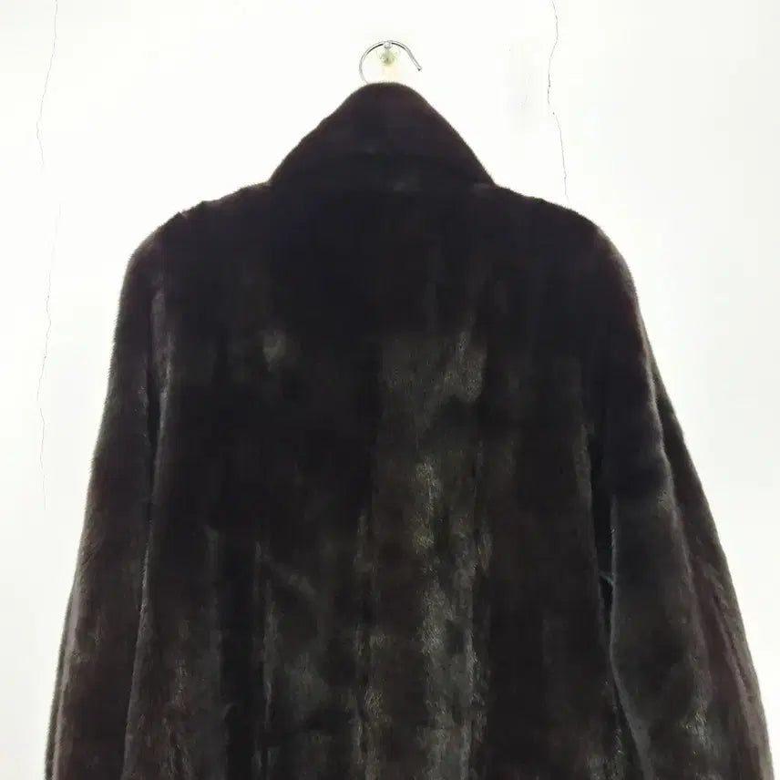 [BUNJANG] Jindo Diana Black Glamour Female Mink Coat 94 / 진도 다이아나 블랙 그라마 휘메일 밍크 코트 94