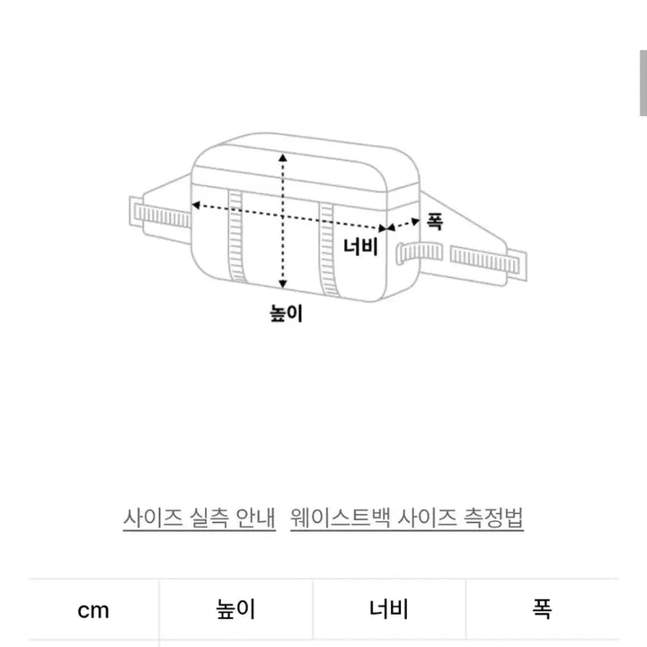 [BUNJANG] Musinsa Standard Cordura Waist Bag / 무신사 스탠다드 코듀라 웨이스트백