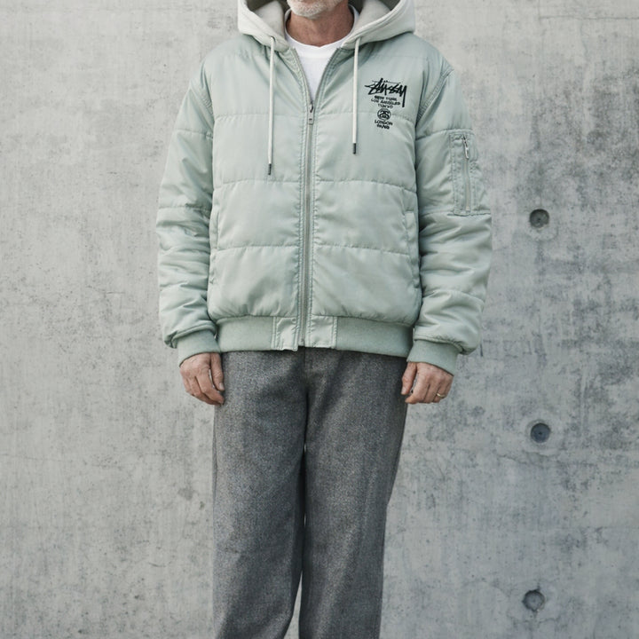 [SOLD OUT] 이 색감 하나로 끝나는 스투시 패딩 XL 여유핏