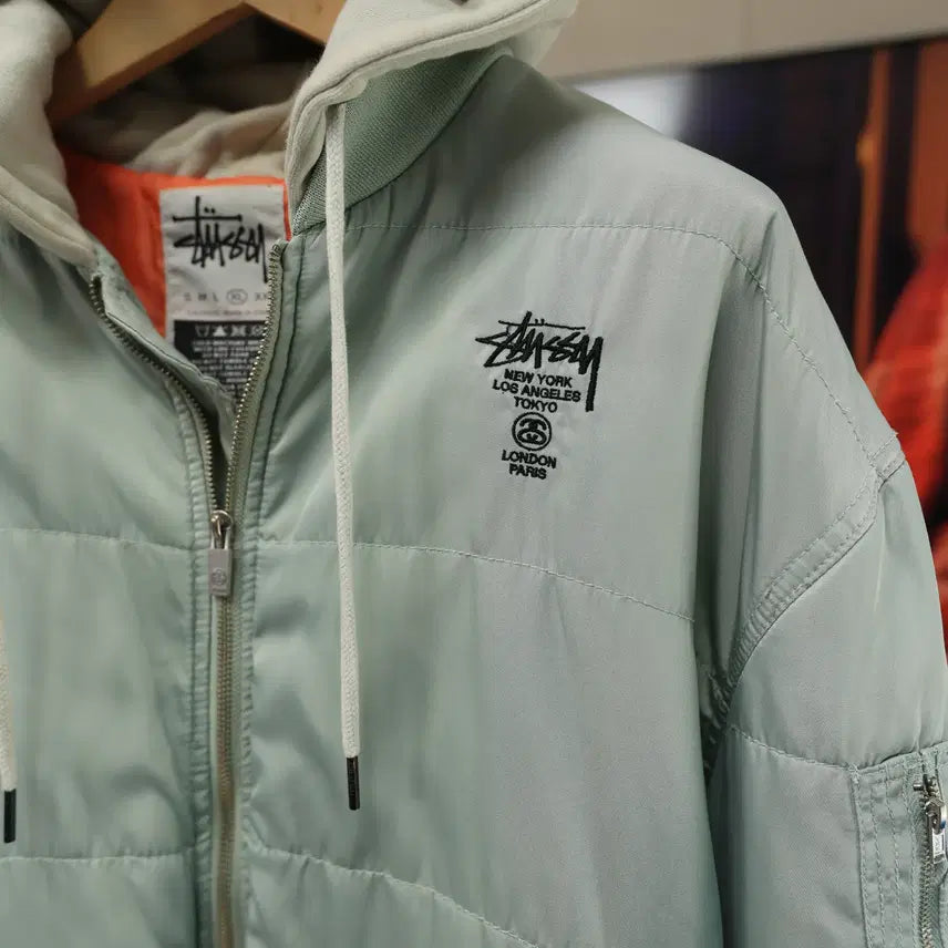 [SOLD OUT] 이 색감 하나로 끝나는 스투시 패딩 XL 여유핏