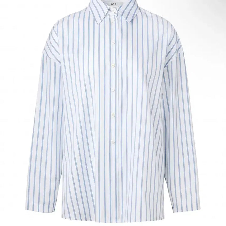 [BUNJANG] ORR PD Lab Shirt - Blue Stripe Women&