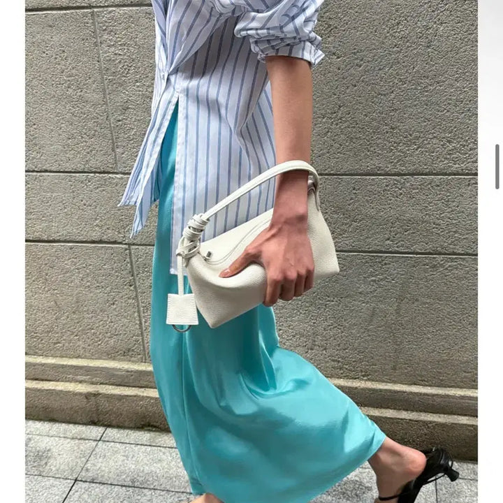 [BUNJANG] ORR PD Lab Shirt - Blue Stripe Women&